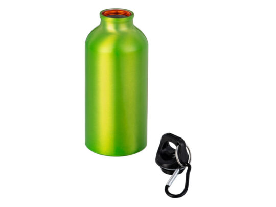 Бутылка Oregon с карабином 400мл, зеленое яблоко, арт. 027198203
