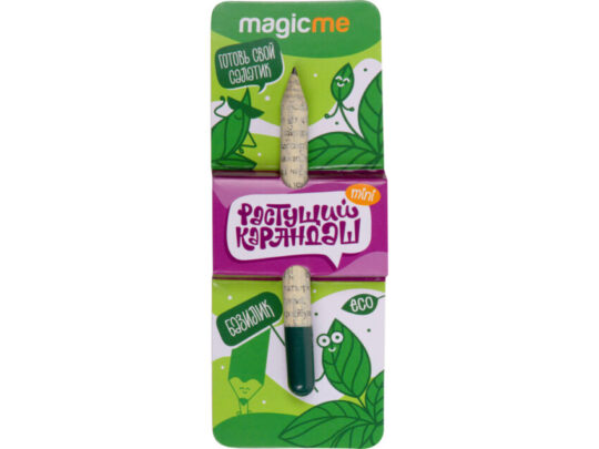 Растущий карандаш mini Magicme (1шт) — Базилик, арт. 027463903