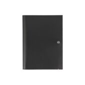 Обложка д/ежедневника, LINE D, черная гладкая телячья кожа, формат А5, арт. 027408003