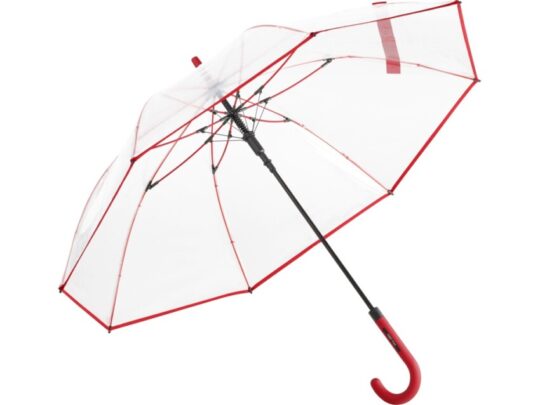 Зонт 7112 AC regular umbrella FARE® Pure  transparent-red, арт. 027534603