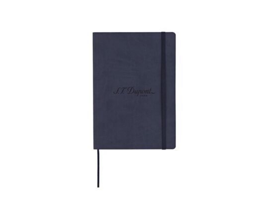 Блокнот Notebook, синяя искуcственная кожа с логотипом Dupont, формат А5, бумага: линованная, арт. 027408203