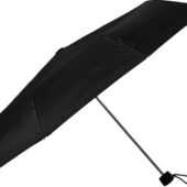 Зонт Picau из переработанного пластика в сумочке, черный, арт. 027421203