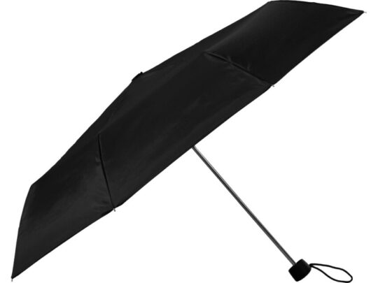 Зонт Picau из переработанного пластика в сумочке, черный, арт. 027421203
