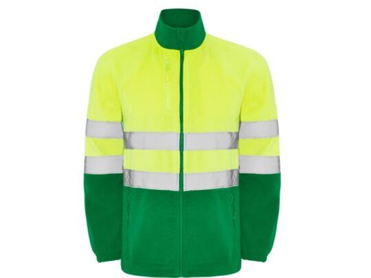 Флисовая куртка Altair, садовый зеленый/неоновый желтый (L), арт. 027442703