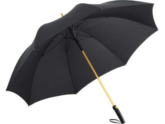 Зонт 7399  AC alu golf umbrella FARE® Precious black/gold, арт. 027533303