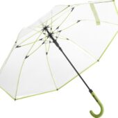 Зонт 7112 AC regular umbrella FARE® Pure  transparent-lime, арт. 027534303