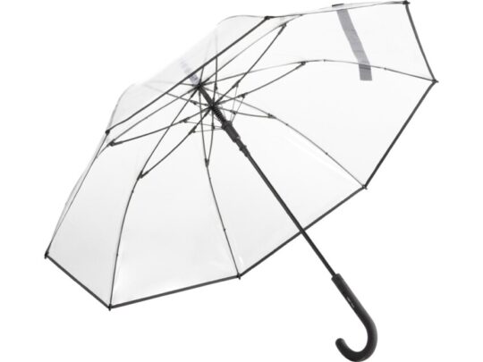 Зонт 7112 AC regular umbrella FARE® Pure  transparent-black, арт. 027534203
