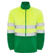 Флисовая куртка Altair, садовый зеленый/неоновый желтый (4XL), арт. 027464803