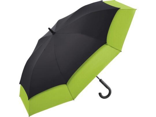 Зонт 7709 AC golf umbrella FARE®-Stretch 360  black-lime, арт. 027533903