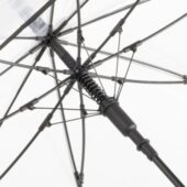 Зонт 7112 AC regular umbrella FARE® Pure  transparent-black, арт. 027534203