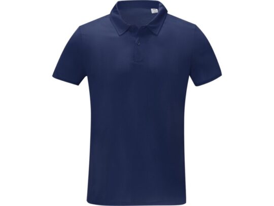 Мужская стильная футболка поло с короткими рукавами Deimos, темно-синий (2XL), арт. 027686203