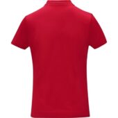 Женская стильная футболка поло с короткими рукавами Deimos, красный (4XL), арт. 027689903