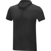 Мужская стильная футболка поло с короткими рукавами Deimos, черный (XL), арт. 027687803