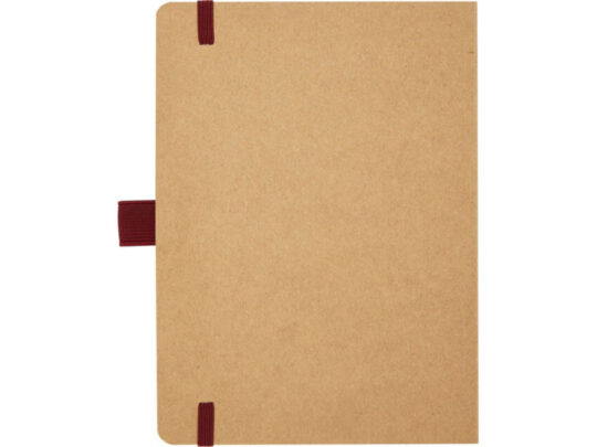 Блокнот Berk формата из переработанной бумаги, красный, арт. 027681303