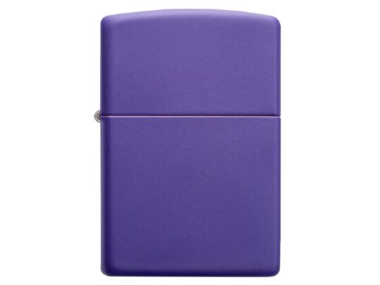 Зажигалка ZIPPO Classic с покрытием Purple Matte, латунь/сталь, фиолетовая, матовая, 38x13x57 мм, арт. 027630503