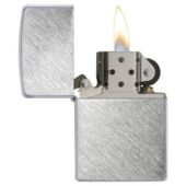 Зажигалка ZIPPO с покрытием Herringbone Sweep, латунь/сталь, серебристая, матовая, 38x13x57 мм, арт. 027630803