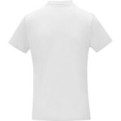 Женская стильная футболка поло с короткими рукавами Deimos, белый (3XL), арт. 027689003
