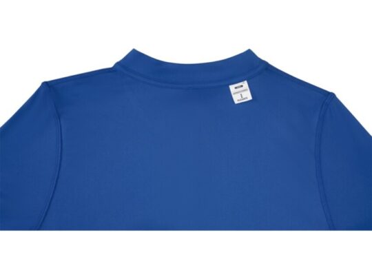 Женская стильная футболка поло с короткими рукавами Deimos, синий (3XL), арт. 027690603