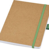 Блокнот Berk формата из переработанной бумаги, зеленый, арт. 027681603