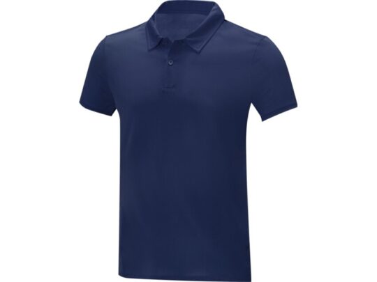 Мужская стильная футболка поло с короткими рукавами Deimos, темно-синий (2XL), арт. 027686203
