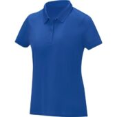 Женская стильная футболка поло с короткими рукавами Deimos, синий (L), арт. 027690303