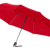 Зонт Alex трехсекционный автоматический 21,5, красный, арт. 027600103