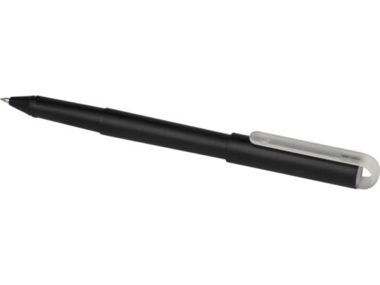 Гелевая шариковая ручка Mauna из переработанного PET-пластика, черный, арт. 027680703