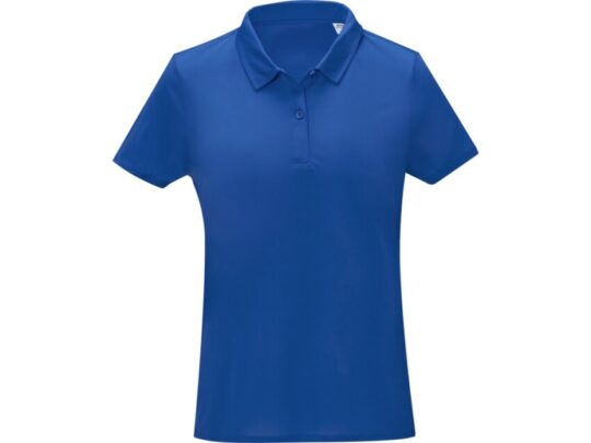 Женская стильная футболка поло с короткими рукавами Deimos, синий (M), арт. 027690203
