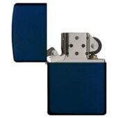 Зажигалка ZIPPO Classic с покрытием Navy Matte, латунь/сталь, синяя, матовая, 38x13x57 мм, арт. 027630603