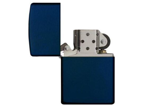 Зажигалка ZIPPO Classic с покрытием Navy Matte, латунь/сталь, синяя, матовая, 38x13x57 мм, арт. 027630603