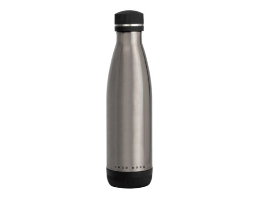 Термобутылка с вакуумной изоляцией Matrix  Silver,  Hugo Boss (Р), арт. 027600303