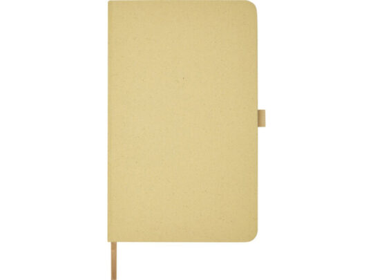 Блокнот Fabianna с мятой бумагой в твердой обложке, оливковый, арт. 027682503
