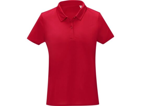 Женская стильная футболка поло с короткими рукавами Deimos, красный (XS), арт. 027689203