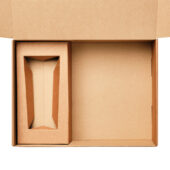 Подарочная коробка для набора с ложементом под Palermo, крафт, 350*255*113 мм