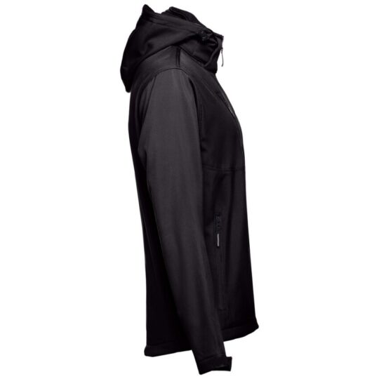 Куртка софтшелл мужская Zagreb, черная, размер S