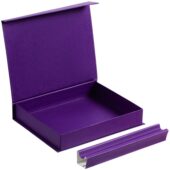 Коробка Duo под ежедневник и ручку, фиолетовая