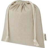 Средняя подарочная сумка Pheebs объемом 1,5 л из хлопка плотностью 150 г/м², натуральный (1,5л), арт. 027713903