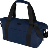 Спортивная сумка Joey из брезента, переработанного по стандарту GRS, объемом 25 л, темно-синий, арт. 027716103
