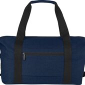 Спортивная сумка Joey из брезента, переработанного по стандарту GRS, объемом 25 л, темно-синий, арт. 027716103