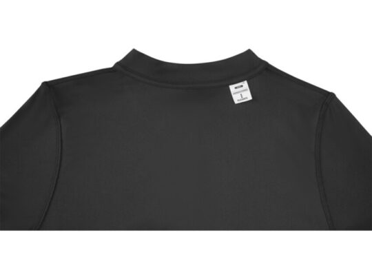 Женская стильная футболка поло с короткими рукавами Deimos, черный (XS), арт. 027707603