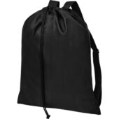 Рюкзак со шнурком и затяжками Lery, черный, арт. 027756403
