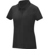 Женская стильная футболка поло с короткими рукавами Deimos, черный (3XL), арт. 027708203