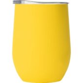 Термокружка Sense Gum, soft-touch, непротекаемая крышка, 370мл, желтый, арт. 027808003