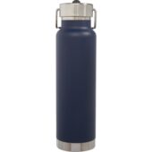 Спортивная бутылка Thor объемом 750 мл с медной обшивкой и вакуумной изоляцией, синий, арт. 027705003