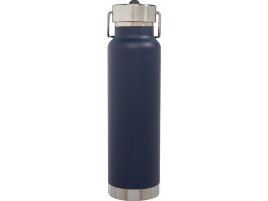 Спортивная бутылка Thor объемом 750 мл с медной обшивкой и вакуумной изоляцией, синий, арт. 027705003