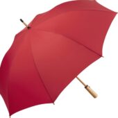 Бамбуковый зонт-трость Okobrella, красный, арт. 027706903