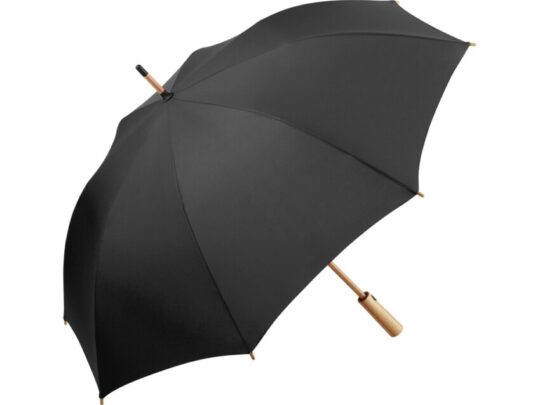 Бамбуковый зонт-трость Okobrella, черный, арт. 027706403