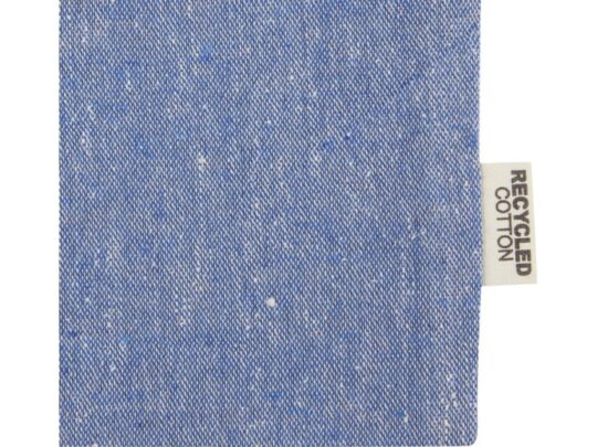 Маленькая подарочная сумка Pheebs объемом 0,5 л из хлопка плотностью 150 г/м², синий (0,5л), арт. 027713703