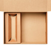 Подарочная коробка для набора с ложементом под Terso, Bianca, Prima, крафт, 350*255*113 мм