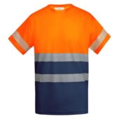Футболка Tauri мужская, нэйви/неоновый оранжевый (3XL), арт. 027908003
